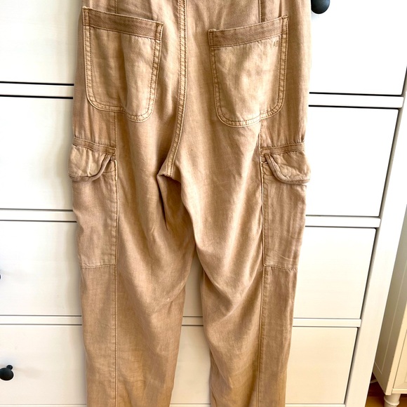 American Eagle linen cargo pants - Picture 2 of 9